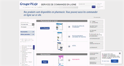Desktop Screenshot of commander-pileje.fr